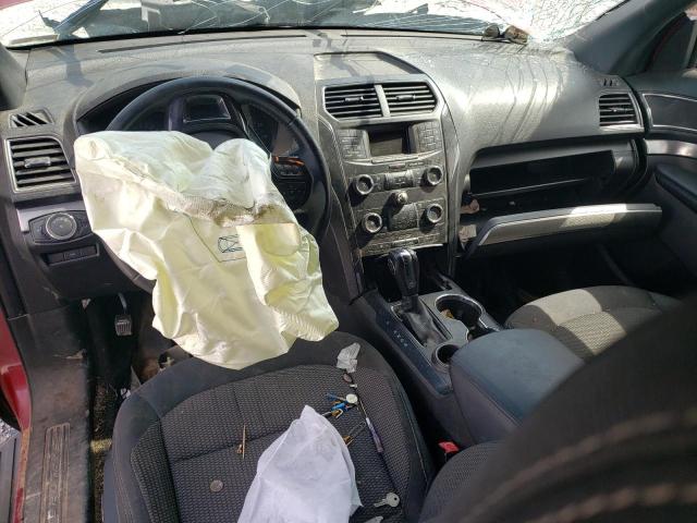 1FM5K7DH2JGB63357 - 2018 FORD EXPLORER XLT წითელი ფოტო 8