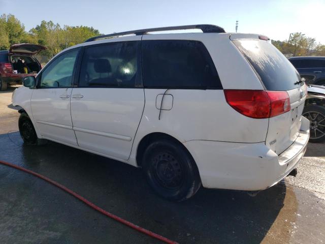 5TDZK23C88S129874 - 2008 TOYOTA SIENNA CE WHITE photo 2