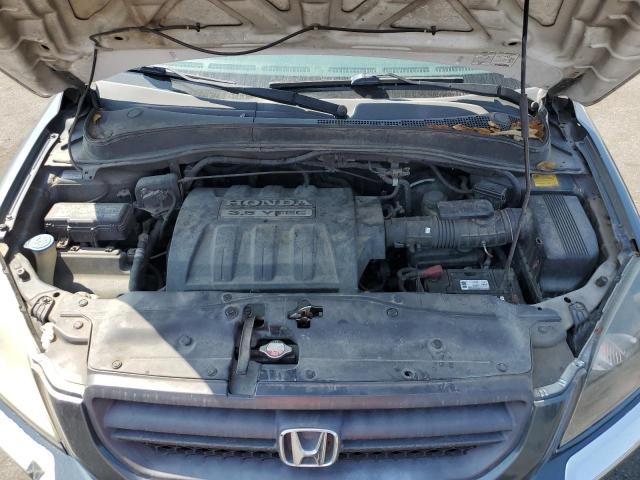 2HKYF18545H542963 - 2005 HONDA PILOT EXL CHARCOAL photo 11