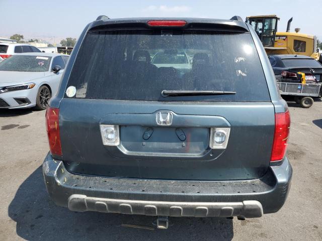 2HKYF18545H542963 - 2005 HONDA PILOT EXL CHARCOAL photo 6