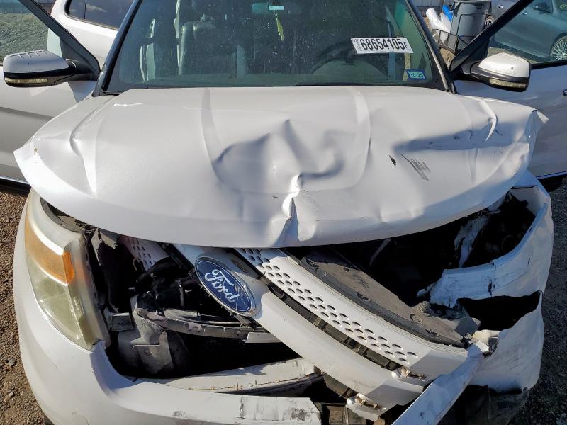 1FM5K7F80DGA54140 - 2013 FORD EXPLORER LIMITED WHITE photo 12