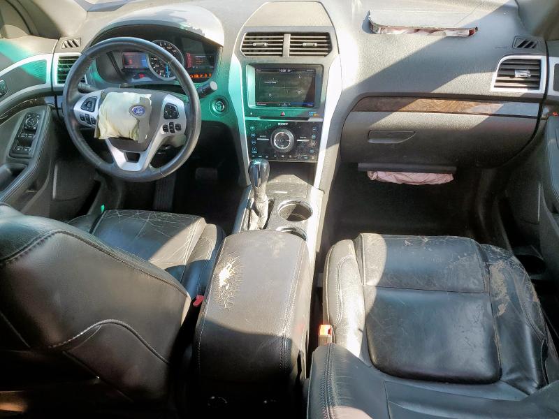 1FM5K7F80DGA54140 - 2013 FORD EXPLORER LIMITED WHITE photo 8