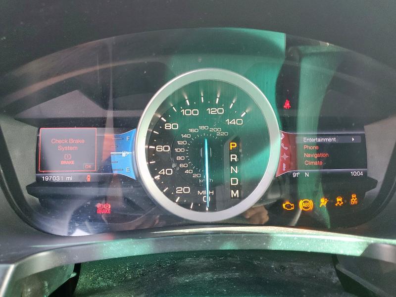 1FM5K7F80DGA54140 - 2013 FORD EXPLORER LIMITED WHITE photo 9