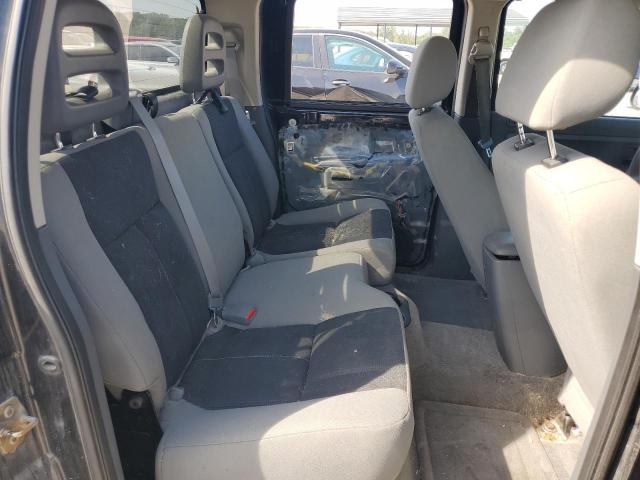 1D7HE48K36S702687 - 2006 DODGE DAKOTA QUAD SLT შავი ფოტო 10