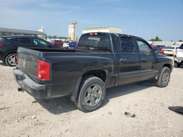 1D7HE48K36S702687 - 2006 DODGE DAKOTA QUAD SLT შავი ფოტო 3