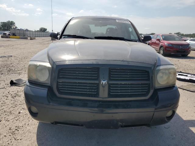 1D7HE48K36S702687 - 2006 DODGE DAKOTA QUAD SLT შავი ფოტო 5