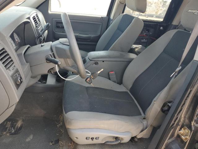 1D7HE48K36S702687 - 2006 DODGE DAKOTA QUAD SLT შავი ფოტო 7