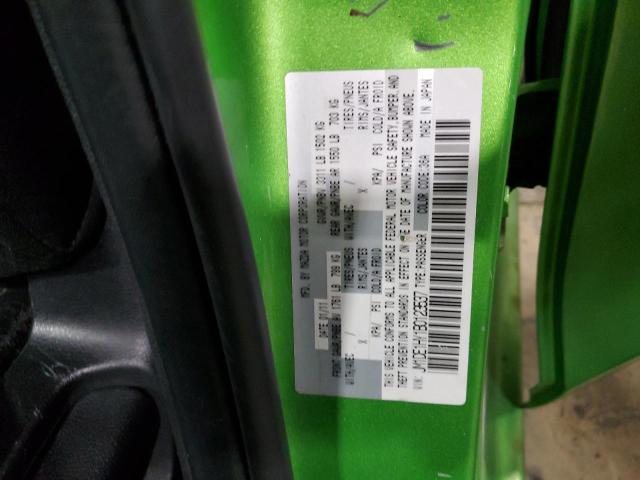 JM1DE1HY1B0123537 - 2011 MAZDA MAZDA2 GREEN photo 12