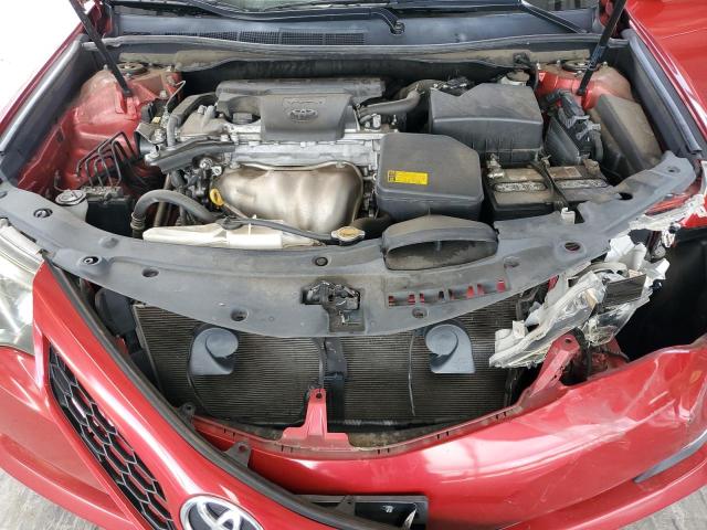 4T1BF1FK9CU514427 - 2012 TOYOTA CAMRY BASE RED photo 11