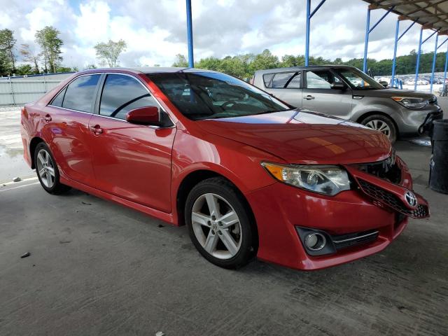 4T1BF1FK9CU514427 - 2012 TOYOTA CAMRY BASE RED photo 4