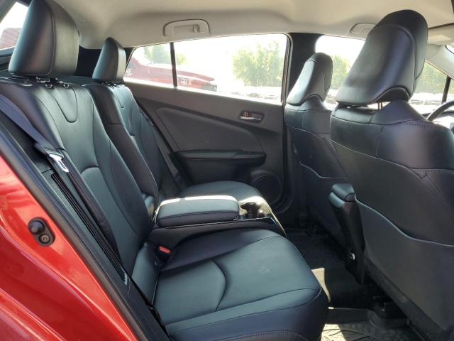 JTDKARFP7J3090763 - 2018 TOYOTA PRIUS PRIM Czerwony zdjęcie 10