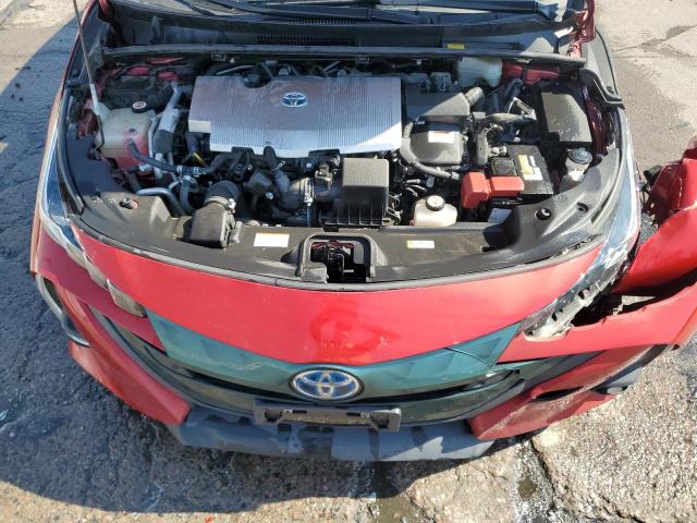 JTDKARFP7J3090763 - 2018 TOYOTA PRIUS PRIM Czerwony zdjęcie 11