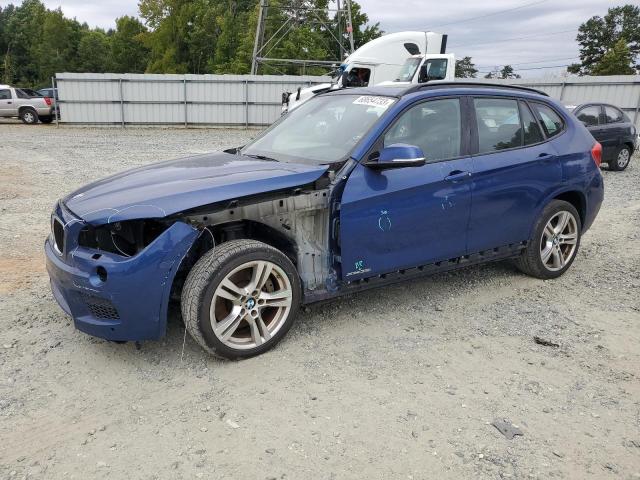 WBAVM5C58FVV93999 - 2015 BMW X1 XDRIVE35I BLUE photo 1