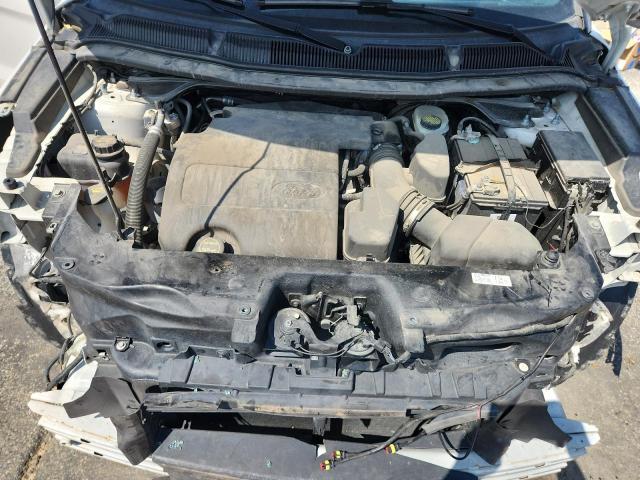 1FM5K7D84HGB43492 - 2017 FORD EXPLORER XLT WHITE photo 12