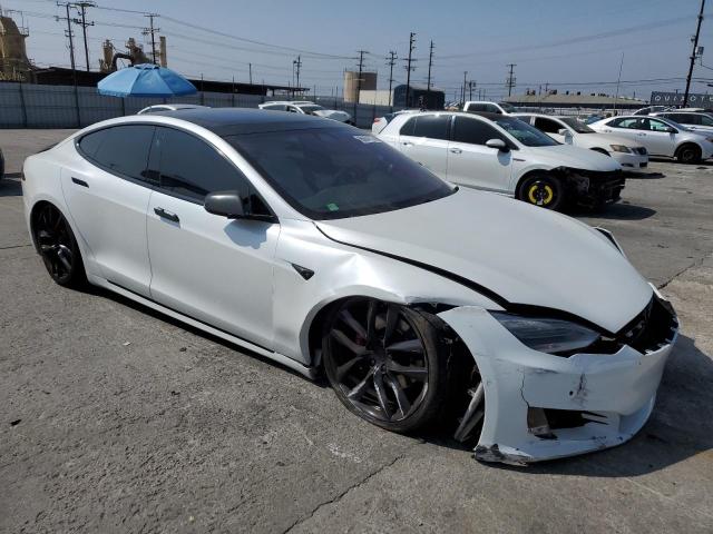 5YJSA1E25KF306508 - 2019 TESLA MODEL S Սպիտակ լուսանկար 4