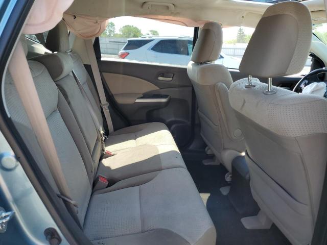 2HKRM4H56DH689327 - 2013 HONDA CR-V EX TURQUOISE photo 11