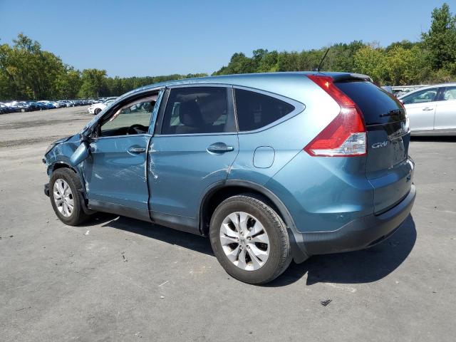 2HKRM4H56DH689327 - 2013 HONDA CR-V EX TURQUOISE photo 2