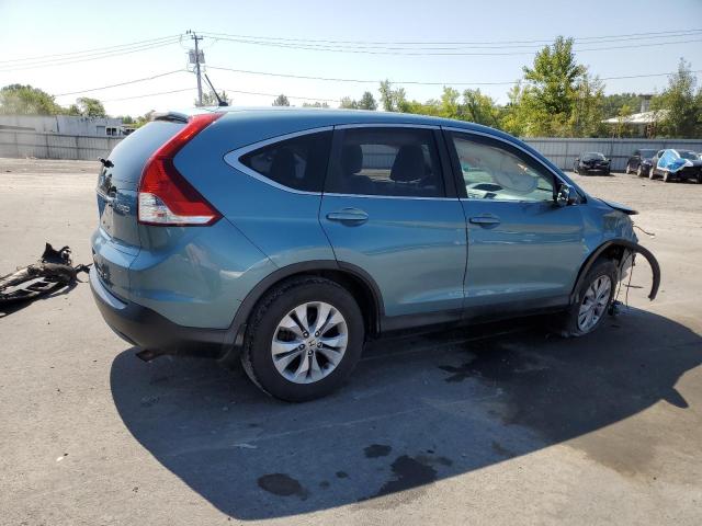 2HKRM4H56DH689327 - 2013 HONDA CR-V EX TURQUOISE photo 3