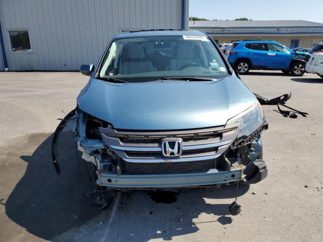 2HKRM4H56DH689327 - 2013 HONDA CR-V EX TURQUOISE photo 5
