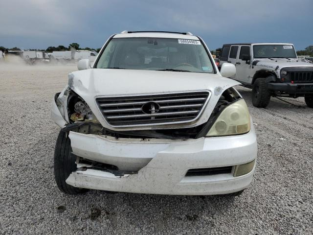 JTJBT20XX50089282 - 2005 LEXUS GX 470 WHITE photo 5