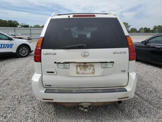 JTJBT20XX50089282 - 2005 LEXUS GX 470 WHITE photo 6