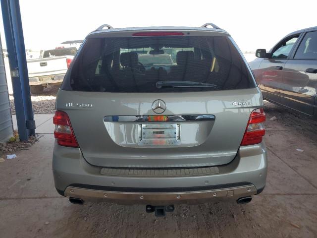 4JGBB75E06A128544 - 2006 MERCEDES-BENZ ML 500 فضي صورة 6