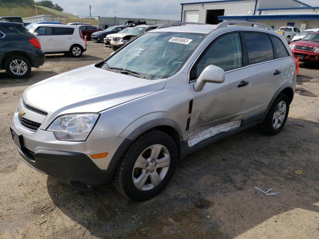 3GNAL2EK7ES646841 - 2014 CHEVROLET CAPTIVA LS SILVER photo 1