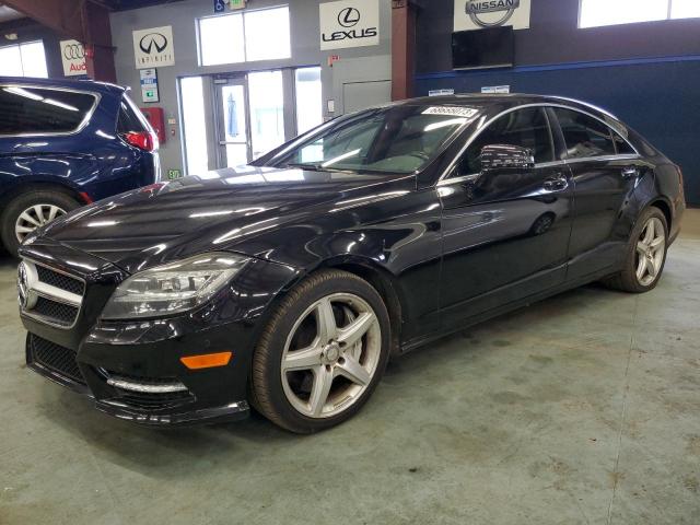 WDDLJ9BB9EA093184 - 2014 MERCEDES-BENZ CLS 550 4MATIC BLACK photo 1