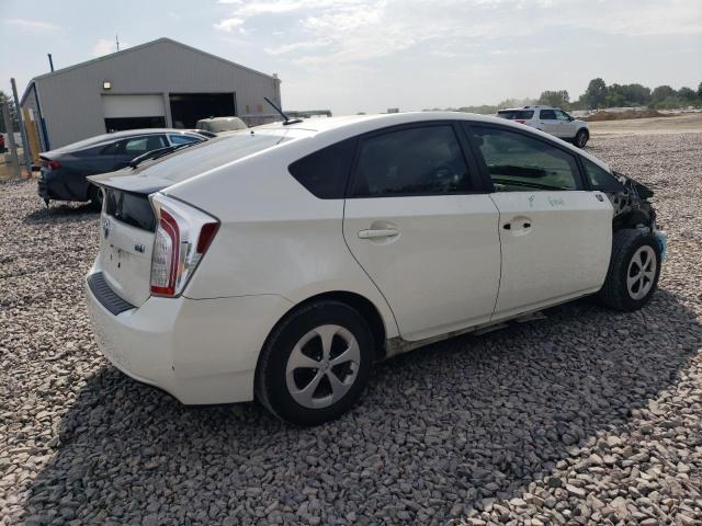 JTDKN3DU7F0445062 - 2015 TOYOTA PRIUS WHITE photo 3