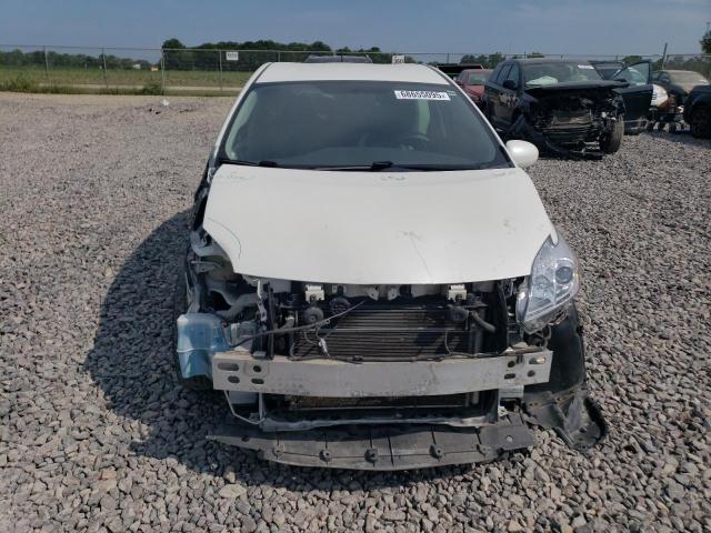 JTDKN3DU7F0445062 - 2015 TOYOTA PRIUS WHITE photo 5