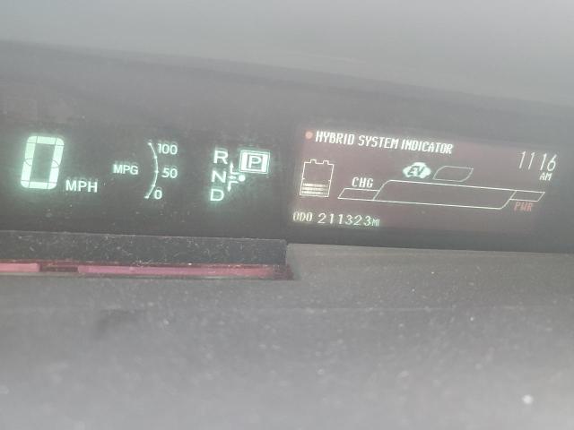 JTDKN3DU7F0445062 - 2015 TOYOTA PRIUS WHITE photo 9