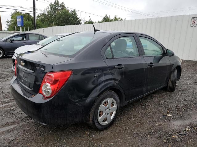 1G1JA5SG2D4177875 - 2013 CHEVROLET SONIC LS 黑色 照片 3