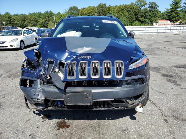 1C4PJMBS0EW157145 - 2014 JEEP CHEROKEE TRAILHAWK ლურჯი ფოტო 5