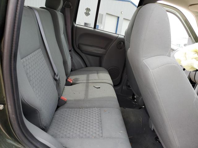 1J4GL48K06W227286 - 2006 JEEP LIBERTY SPORT მწვანე ფოტო 10