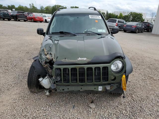 1J4GL48K06W227286 - 2006 JEEP LIBERTY SPORT მწვანე ფოტო 5