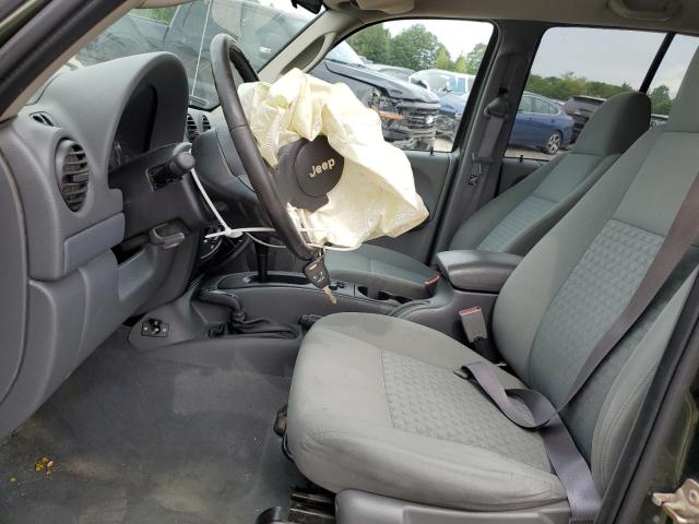 1J4GL48K06W227286 - 2006 JEEP LIBERTY SPORT მწვანე ფოტო 7