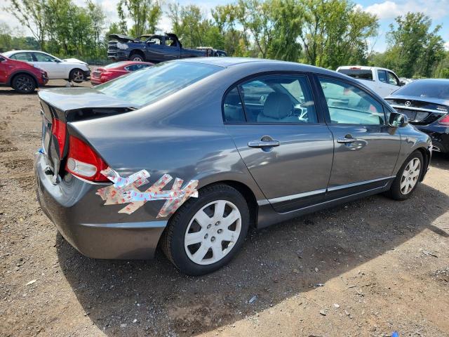 2HGFA1F5XBH303769 - 2011 HONDA CIVIC LX GRAY photo 3