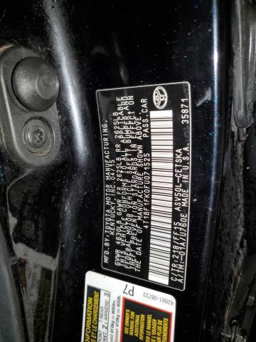 4T1BF1FK0FU071525 - 2015 TOYOTA CAMRY LE BLACK photo 12