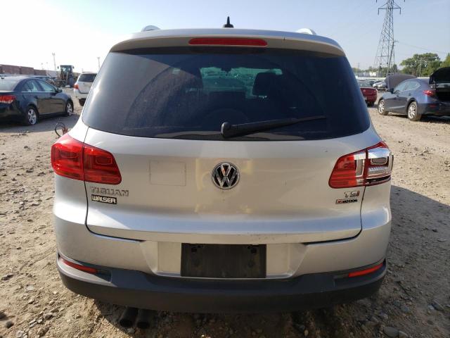 WVGSV7AX8HK016103 - 2017 VOLKSWAGEN TIGUAN WOLFSBURG SILVER photo 6