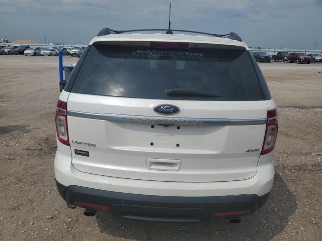1FMHK8F8XCGA48170 - 2012 FORD EXPLORER LIMITED Ақ фото 6