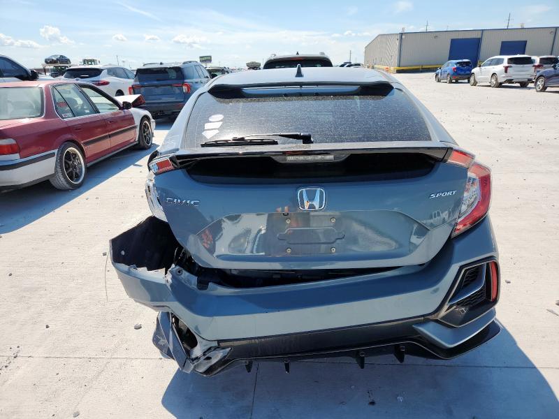 SHHFK7H47MU228748 - 2021 HONDA CIVIC SPORT GRAY photo 6