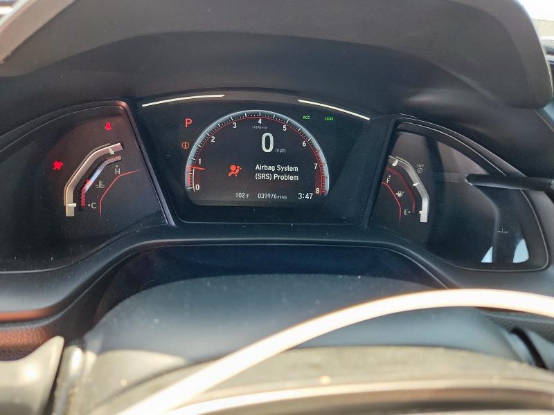 SHHFK7H47MU228748 - 2021 HONDA CIVIC SPORT GRAY photo 9