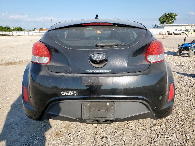 KMHTC6AD4FU245065 - 2015 HYUNDAI VELOSTER შავი ფოტო 6