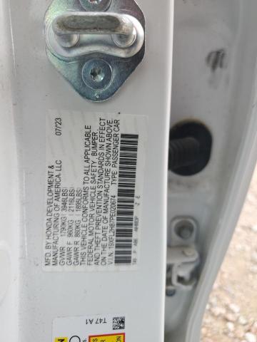 19XFL2H87PE020674 - 2023 HONDA CIVIC SPORT 白色 照片 12