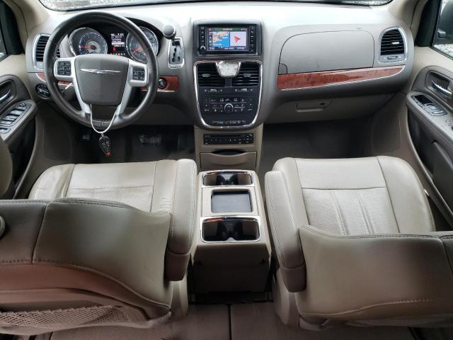 2C4RC1CG5CR363921 - 2012 CHRYSLER TOWN & COU TOURING L BLACK photo 8