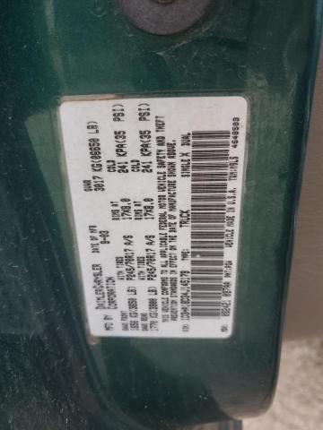 1D3HA18D34J145179 - 2004 DODGE RAM 1500 ST 绿色 照片 12