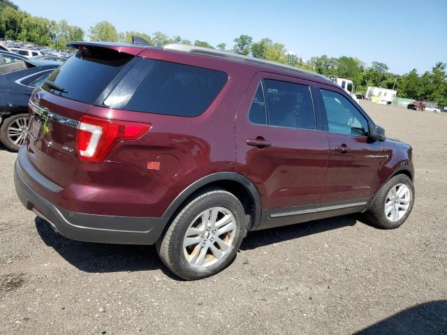 1FM5K8D85JGA33515 - 2018 FORD EXPLORER XLT Kastanienbraun Foto 3
