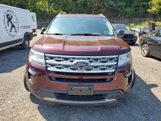 1FM5K8D85JGA33515 - 2018 FORD EXPLORER XLT Kastanienbraun Foto 5
