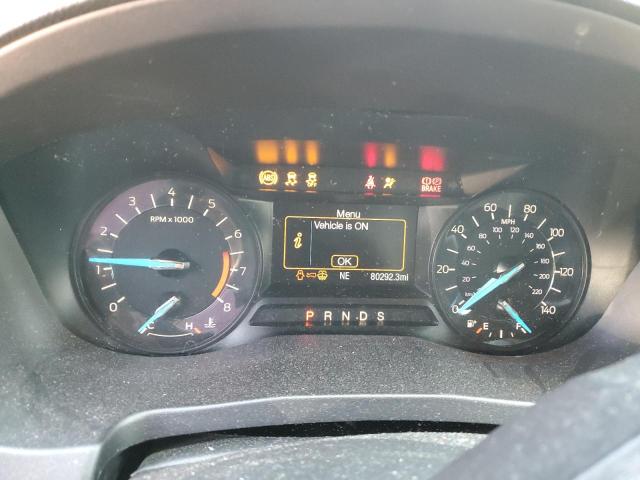 1FM5K8D85JGA33515 - 2018 FORD EXPLORER XLT Kastanienbraun Foto 9