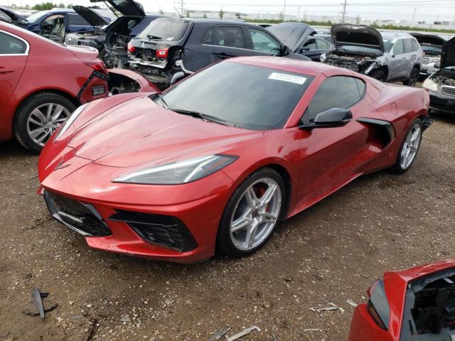 1G1YB2D40P5100935 - 2023 CHEVROLET CORVETTE STINGRAY 2LT RED photo 1